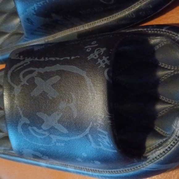 💙🌺Men's Black Slide Sandals - Picture 7 of 7
